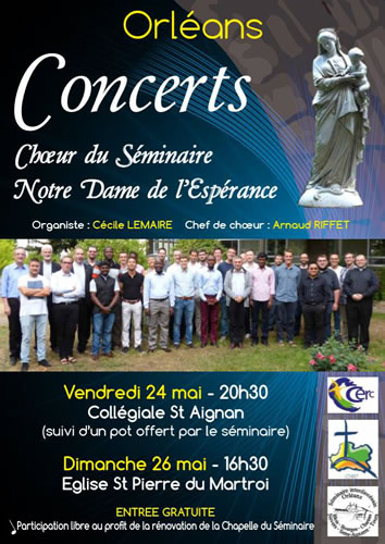 Concert du Choeur du Séminaire Concert du Choeur du Séminaire
