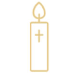 Opération baptistères bougie